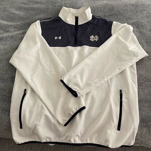 Notre Dame Lightweight Mesh Quarter Zip